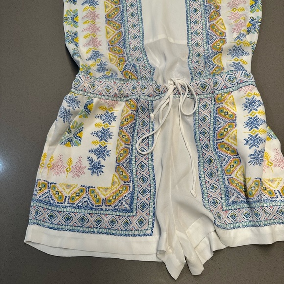 BCBG flower colorful print romper - Picture 12 of 14